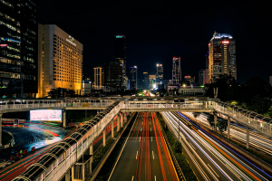 Pembangunan jalan tol dan bandara di Indonesia