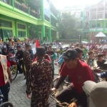 Haul Mbah KH Musthofa Abdul Karim ke-78 Ponpes Kranji Lamongan, Ratusan Santri Ikuti Gowes Napak Tilas.